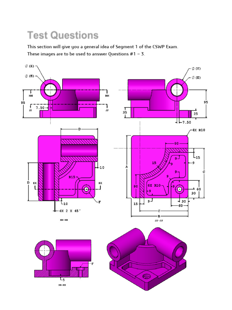 CSWP Exam Segment 1 Test Questions | PDF | Equations | Density