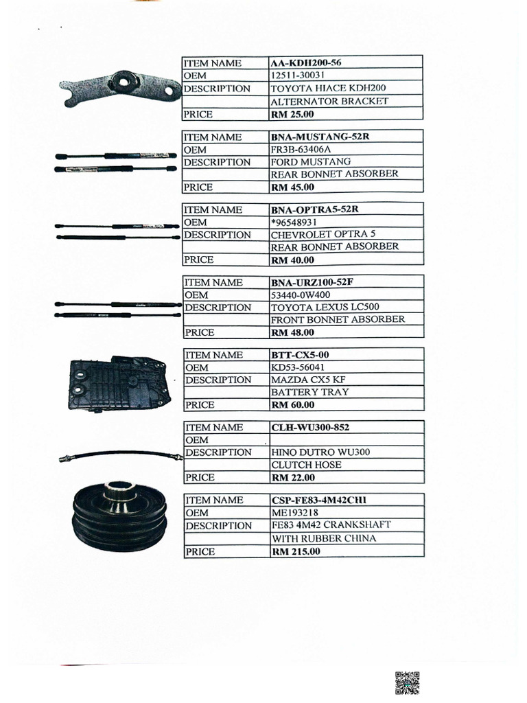 10月份new Item Pdf 