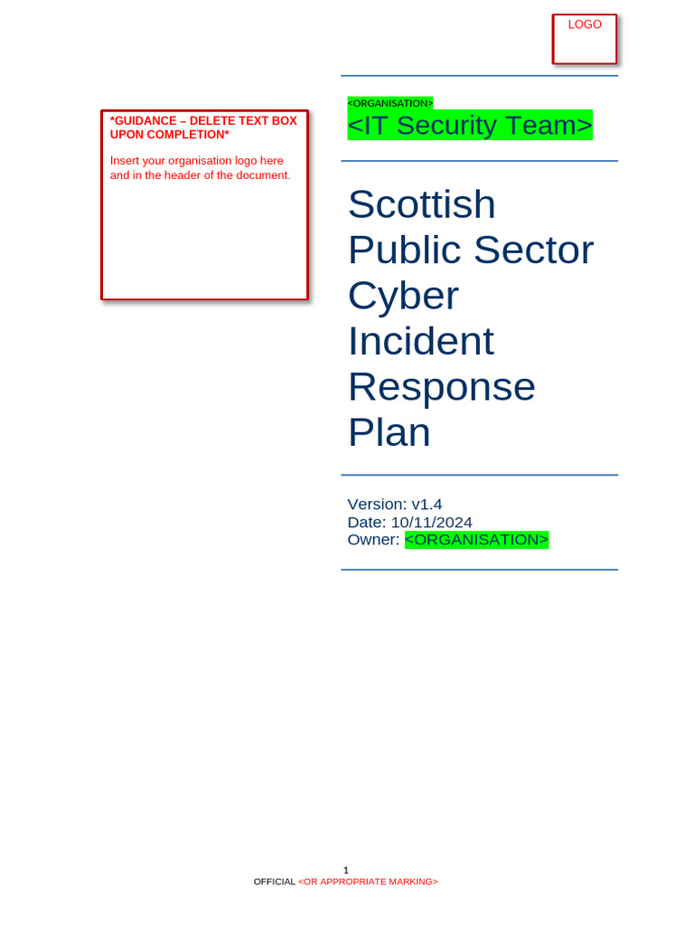 Cyber+Incident+Response+Toolkit+ +Scottish+Public+Sector+Incident ...