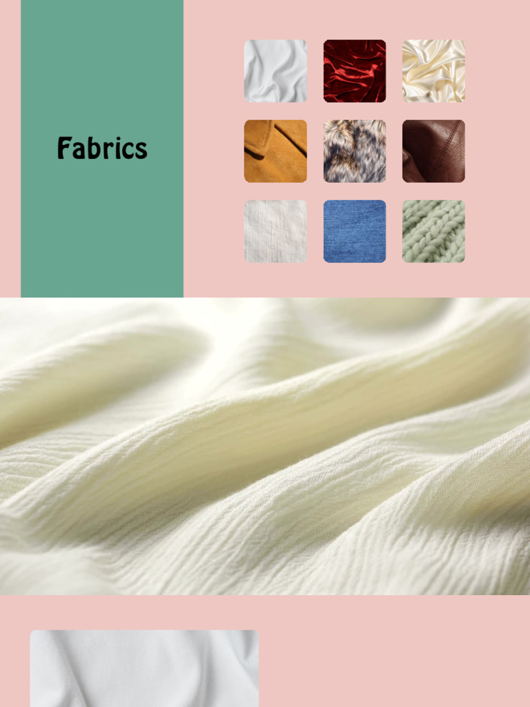 Common Fabrics and Their Uses | PDF