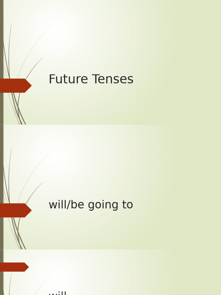 Understanding Future Tenses in English | PDF