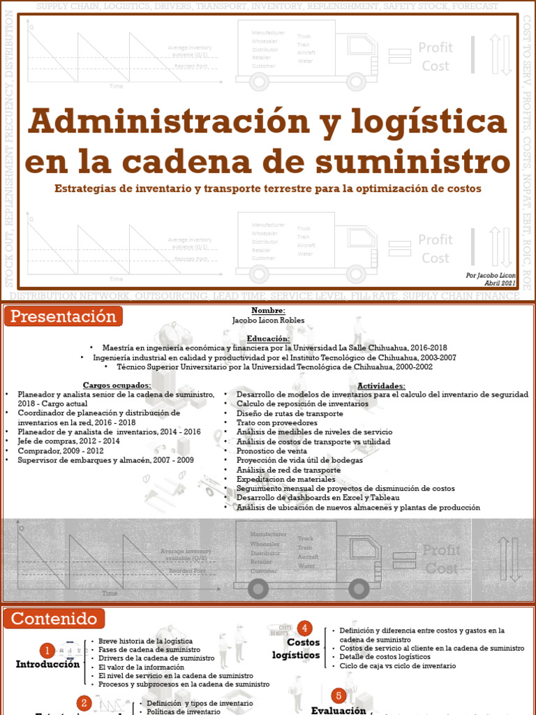 Administración de La Cadena de Suministro (Curso Udemy) Correc | PDF ...