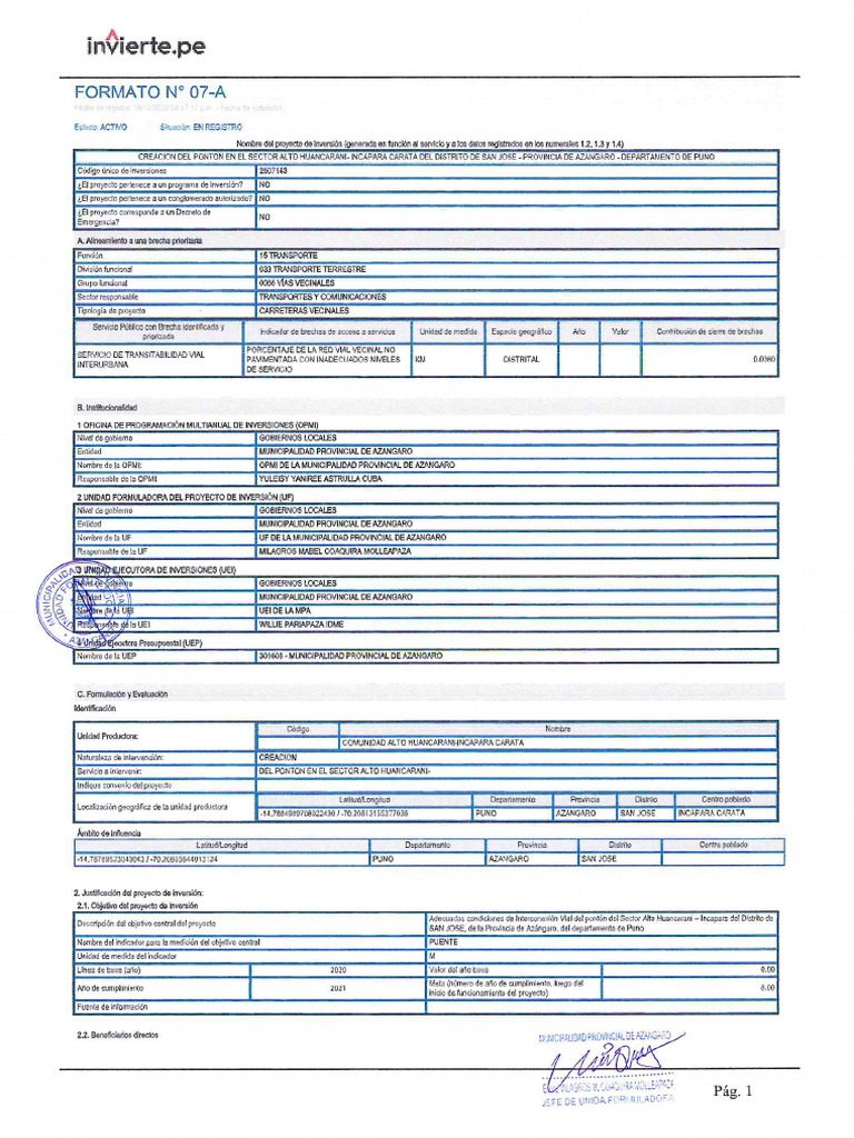 Formato 7a | PDF