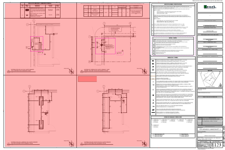 24035e123 Demarc and MDF Rooms | PDF