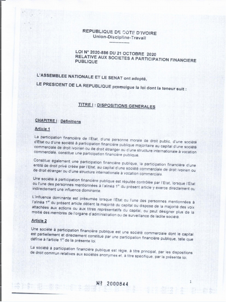 Loi SPFP | PDF