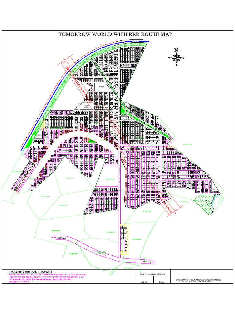 Tomorrow World RRR Route Map Guide | PDF
