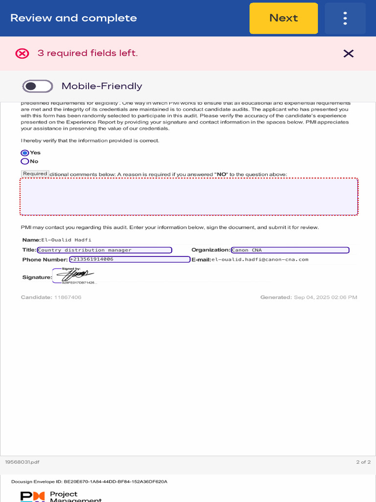 Mobile-Friendly Document Submission | PDF