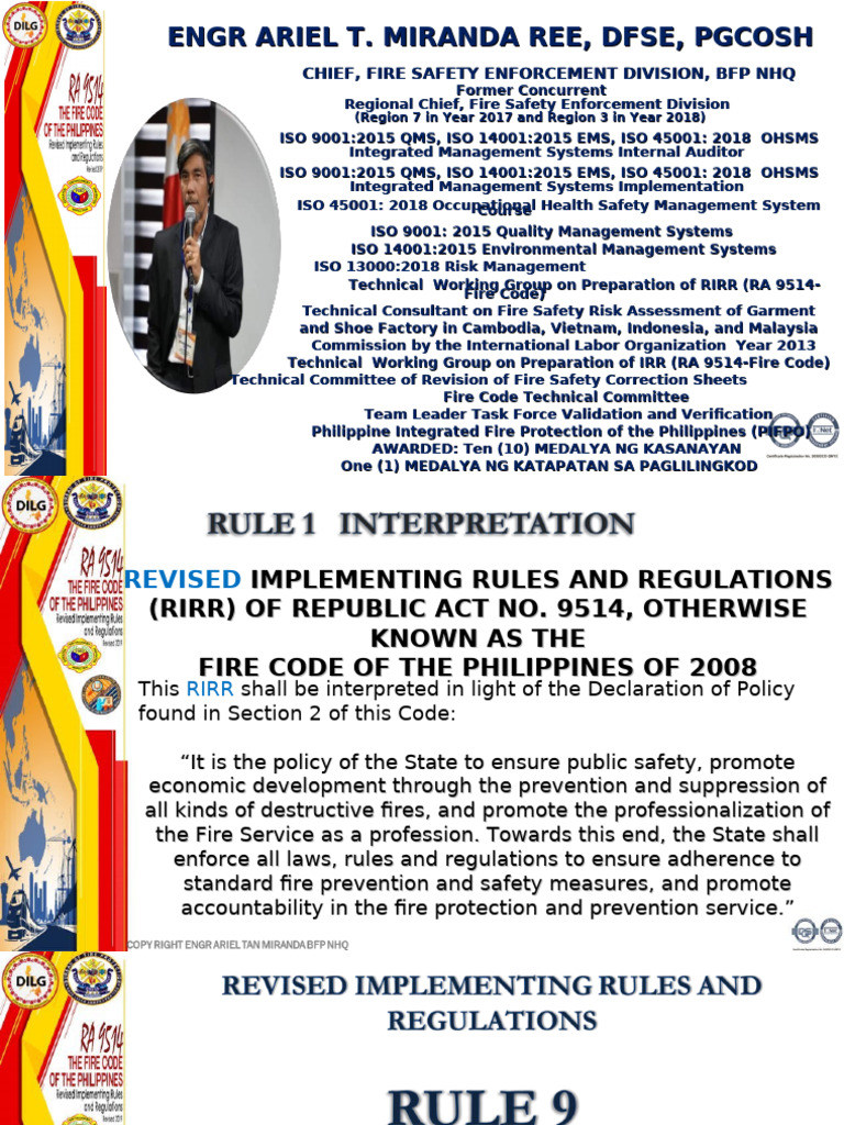 Fire Safety Enforcement Regulations Guide | PDF | Fire Safety | Safety