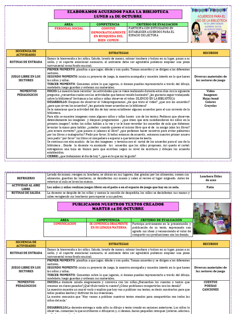 PROYECTO ESCRIBO TEXTOS DE MI IMAGINACION - PDF 2DA PARTE | PDF | Salón ...