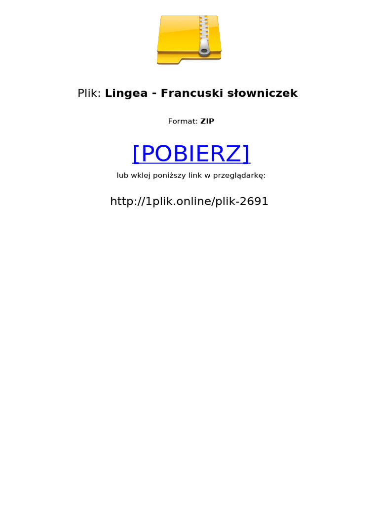 Lingea - Francuski Słowniczek | PDF