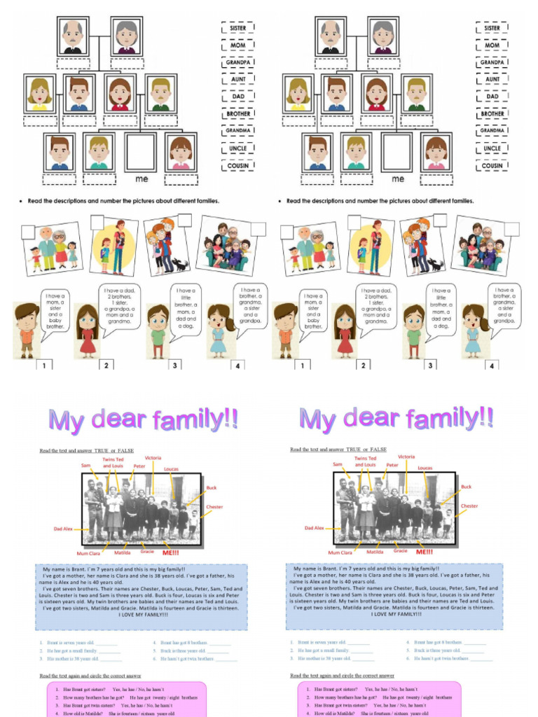 Family Activities 5to | PDF