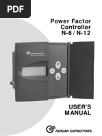 Power Factor Controller N-6 / N-12