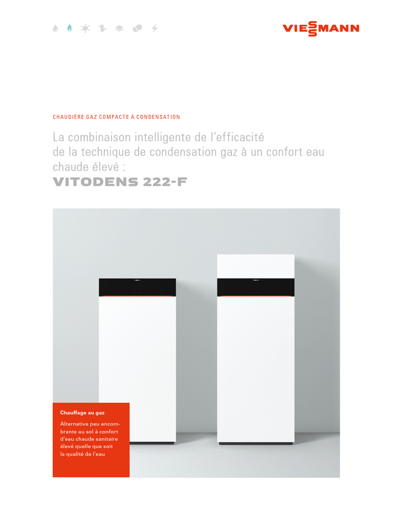 Chaudière Vitodens 222F Efficacité et Confort PDF Chaudière — free download