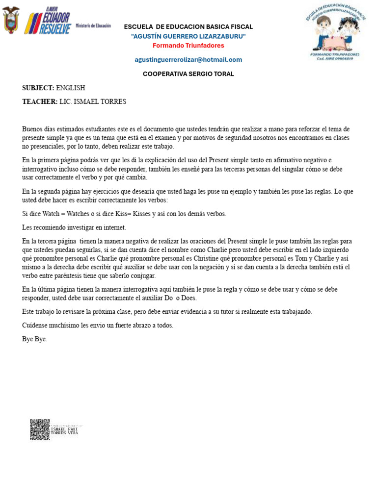 Clases No Presenciales 14th Nov PDF