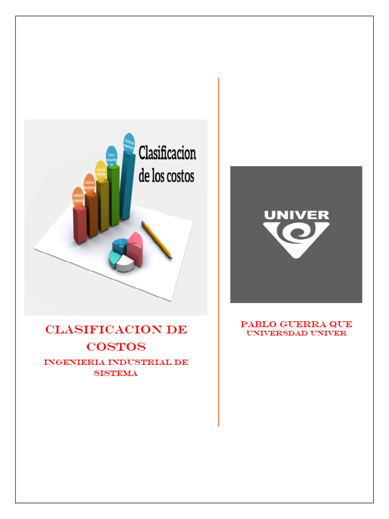 Tarea 1.2 Clasificacion de Costos | PDF | Presupuesto | Business