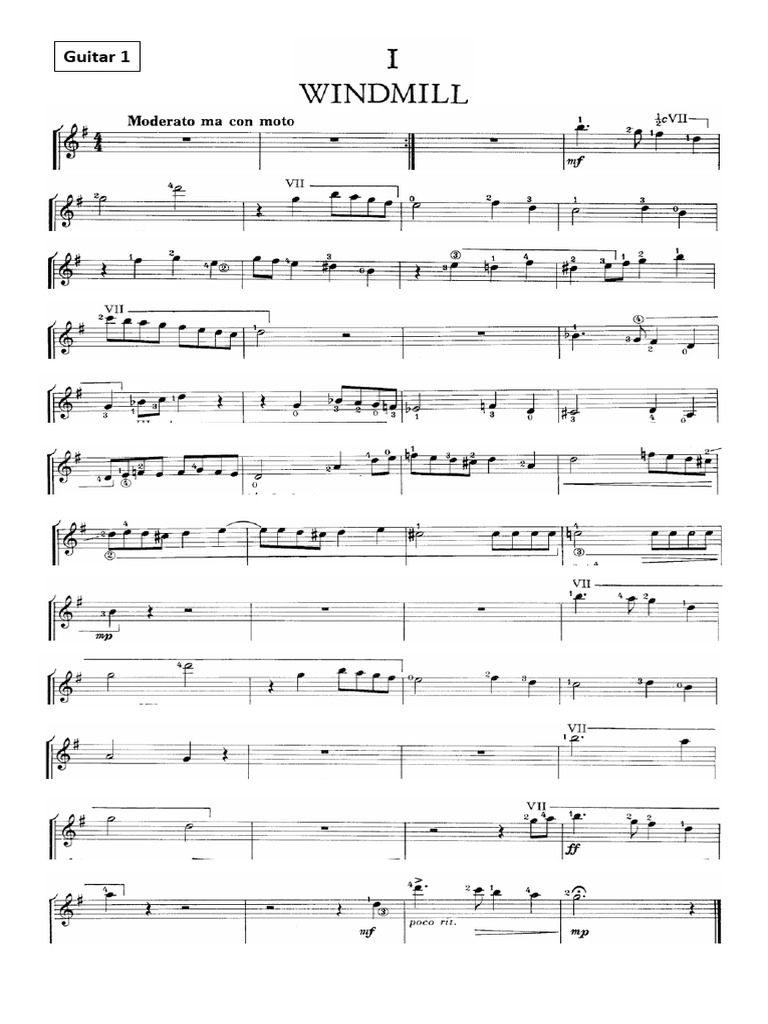 Windmill Guitar 1 | PDF