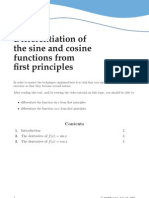 Sin Cos First Principles