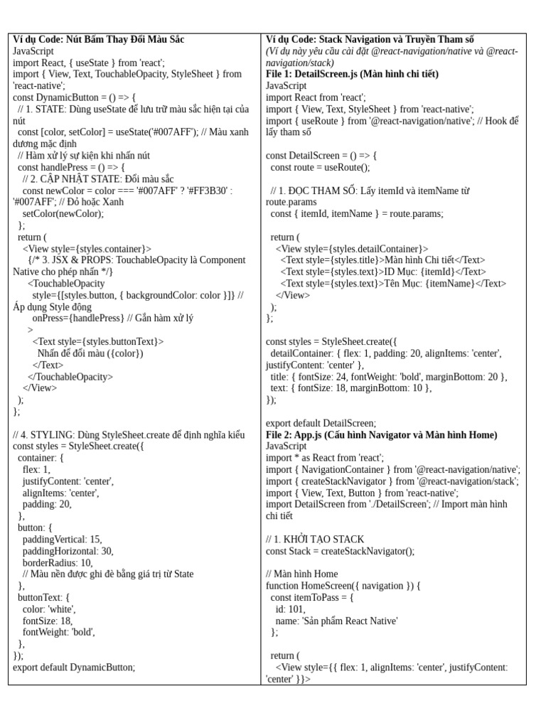 Ví D Code | PDF