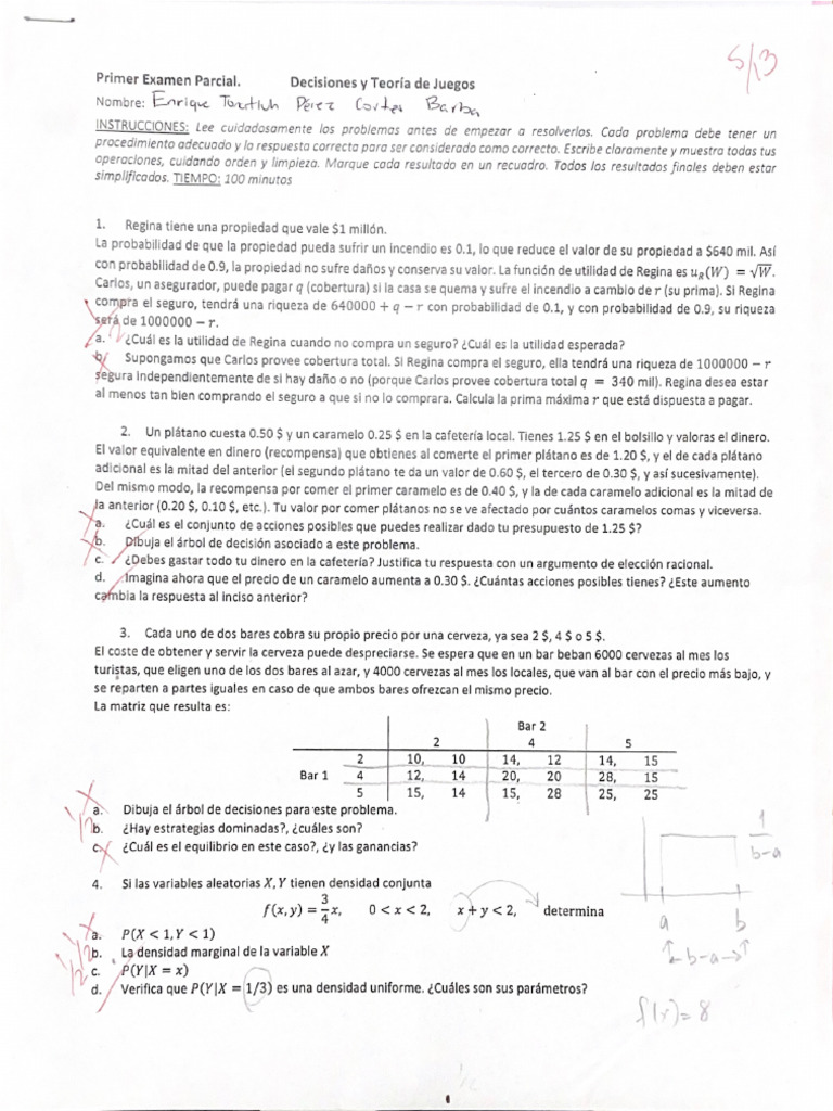 Examen 1 | PDF