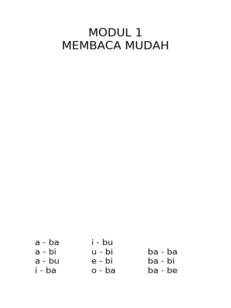 Modul 1 | PDF