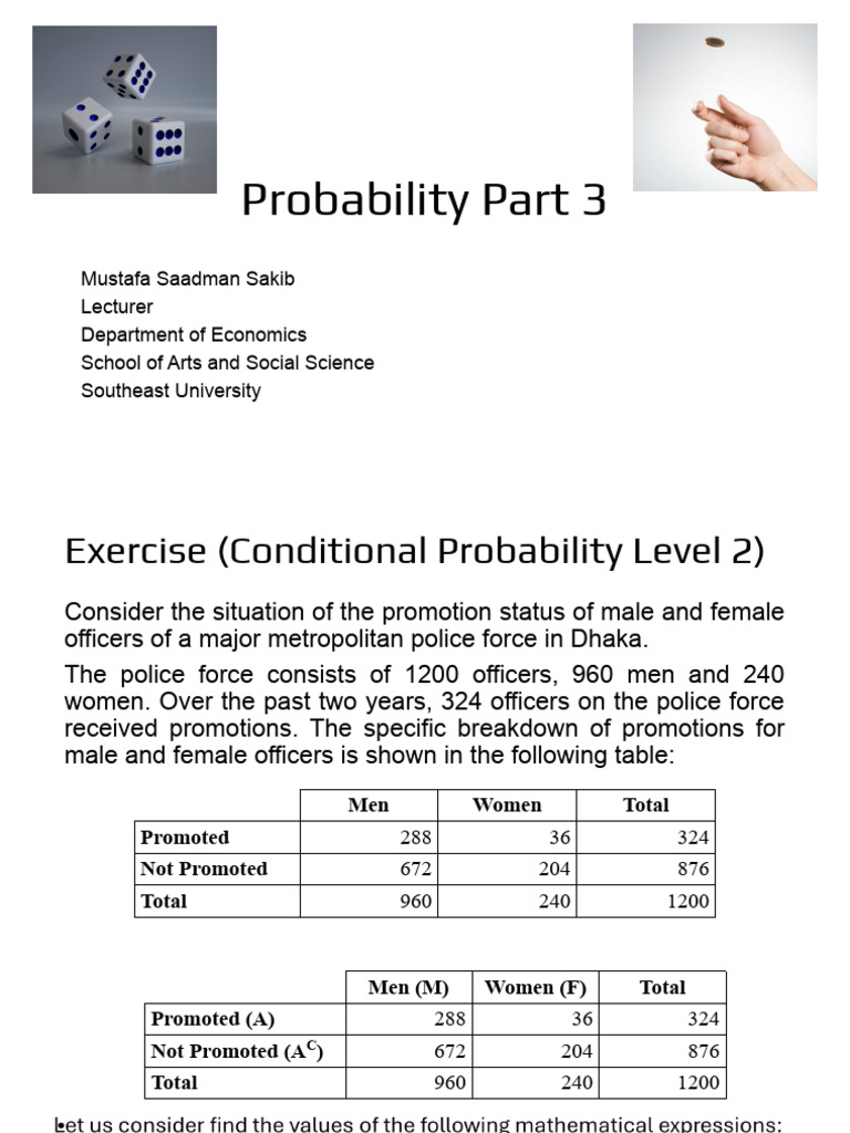 Probability Part 3 | PDF