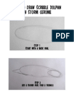 Easy To Draw Scribble Dolphin BY Storm Gerome