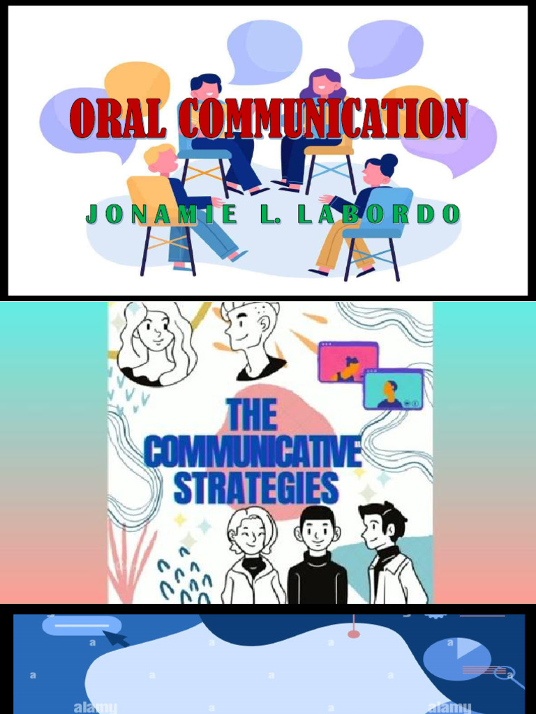 Oral Communication Strategies Explained | PDF | Conversation ...