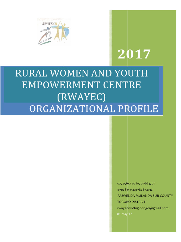 RWAYEC: Empowering Rural Women & Youth | PDF | Poverty | Poverty ...