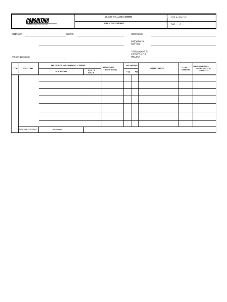 Construction Activity Checklist Guide | PDF | Plaster | Building Technology