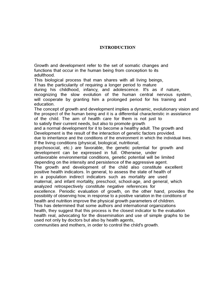 Introduction and Conclusion of Cred | PDF | Adolescence | Evolution