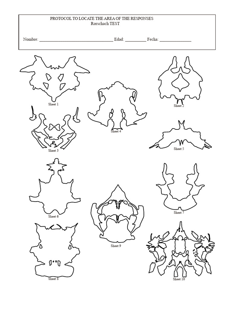 Rorschach Registration Procedures PDF | PDF | Psychological Testing | Tests
