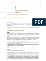 ejercico profesional
