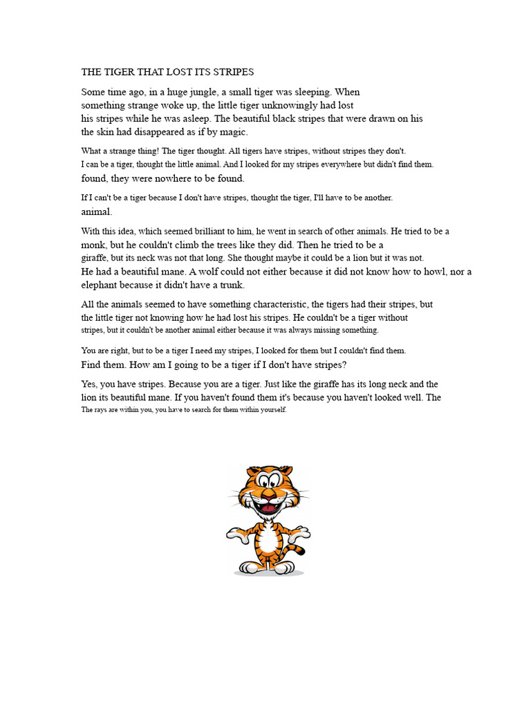 Story in Word | PDF