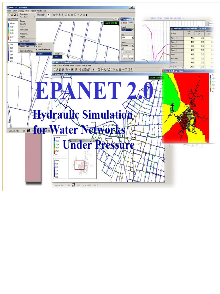 EPANET 2.0: Water Network Simulation Guide | PDF | Chemical Engineering ...