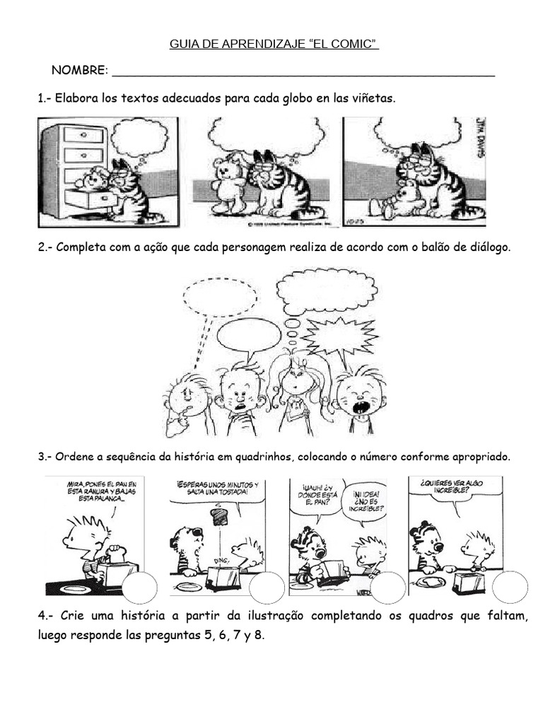 A História em Quadrinhos | PDF