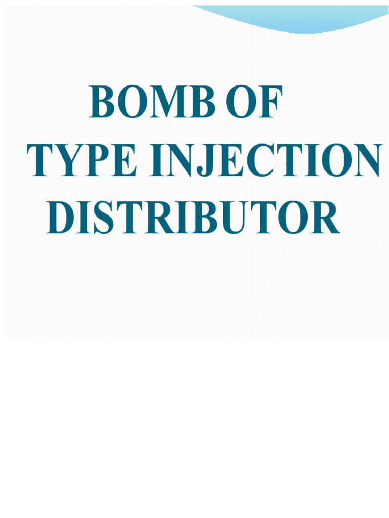 Rotary Injection Pump VE Overview | PDF | Pump | Fuel Injection