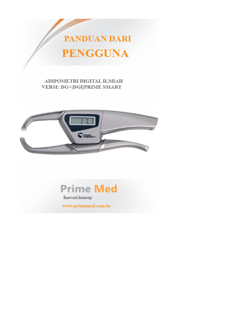 Manual Adipometer PRIME Med | PDF