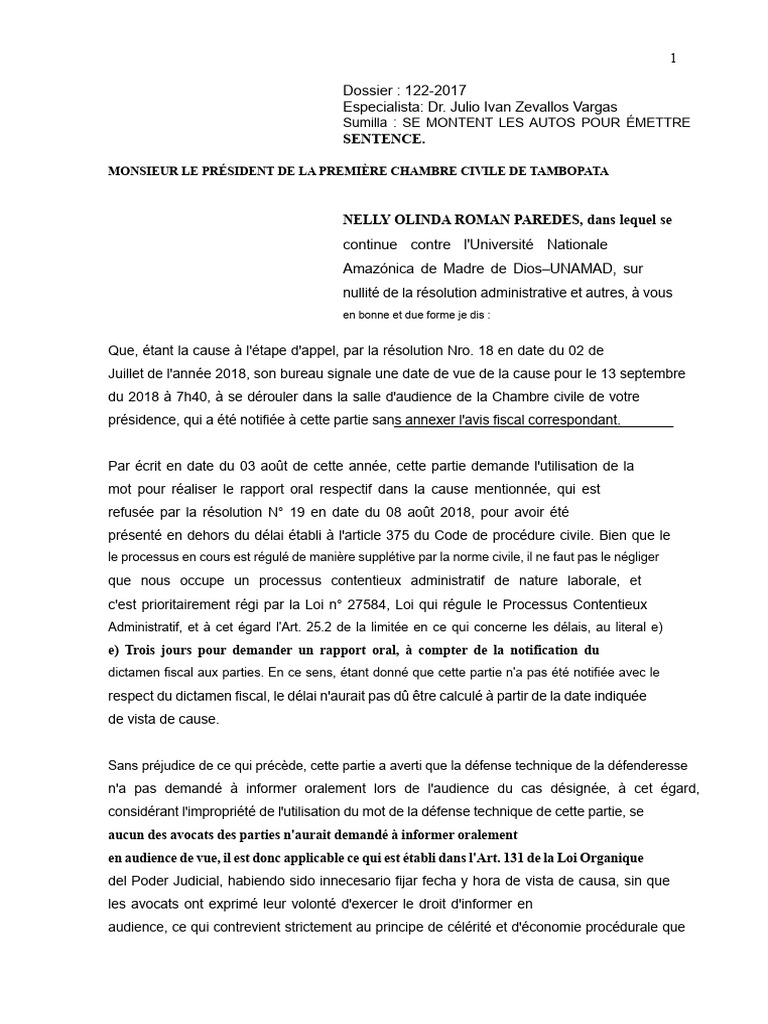 Demande de jugement sans audience | PDF | Justice | Crime et violence