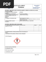 Fabuloso Lavender Safety Data Sheet | PDF | Dangerous Goods | Toxicity
