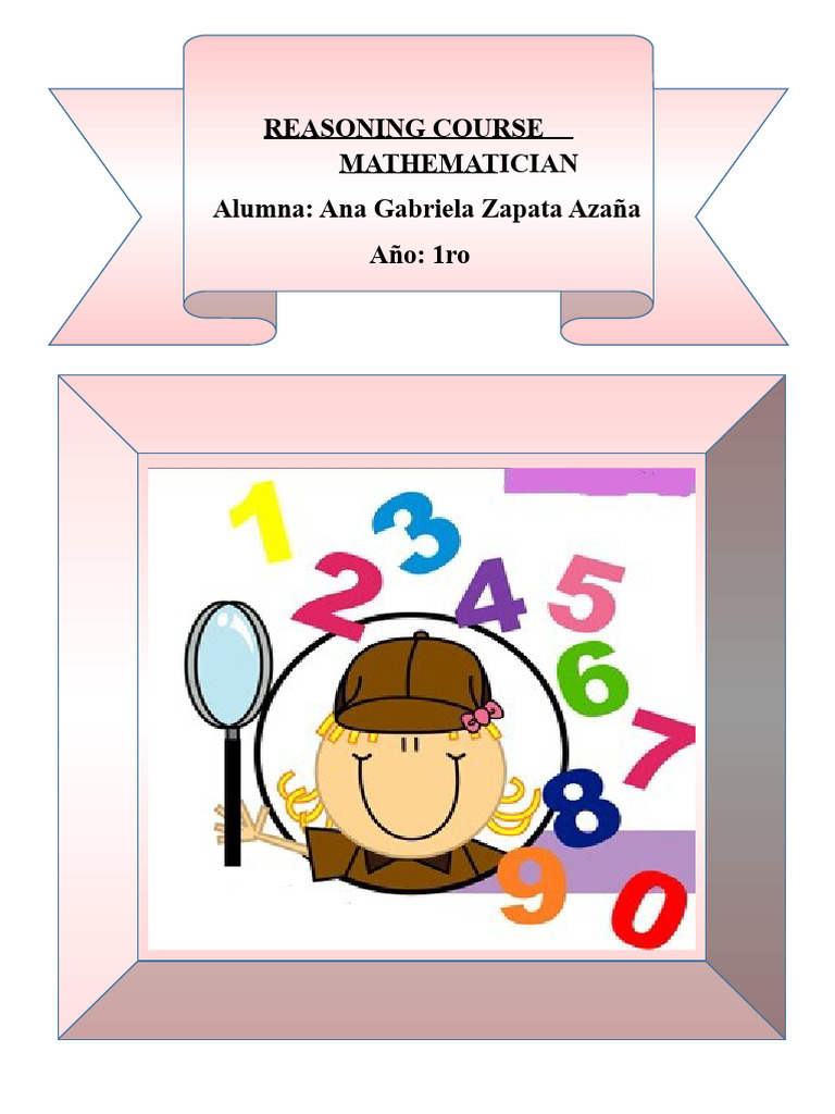 Cover of Mathematical Reasoning | PDF