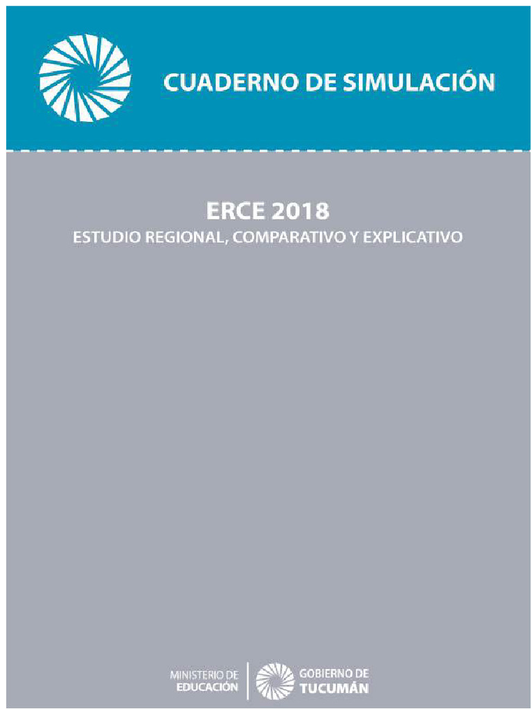 ERCE Educational Evaluation Overview | PDF | Foods | Water