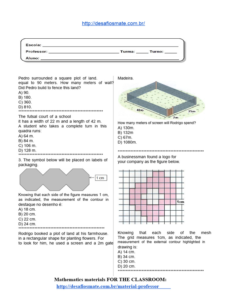 Simulated_activity 42 of Mathematics for 6th Grade | PDF | Elementary ...