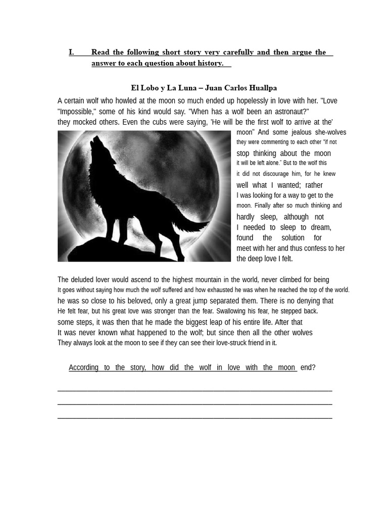 Love and Ambition: The Wolf's Journey | PDF