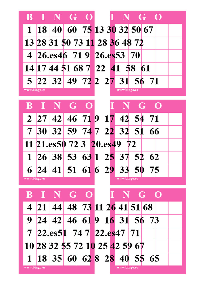 Data Angka Bingo Terbaru 2023 | PDF