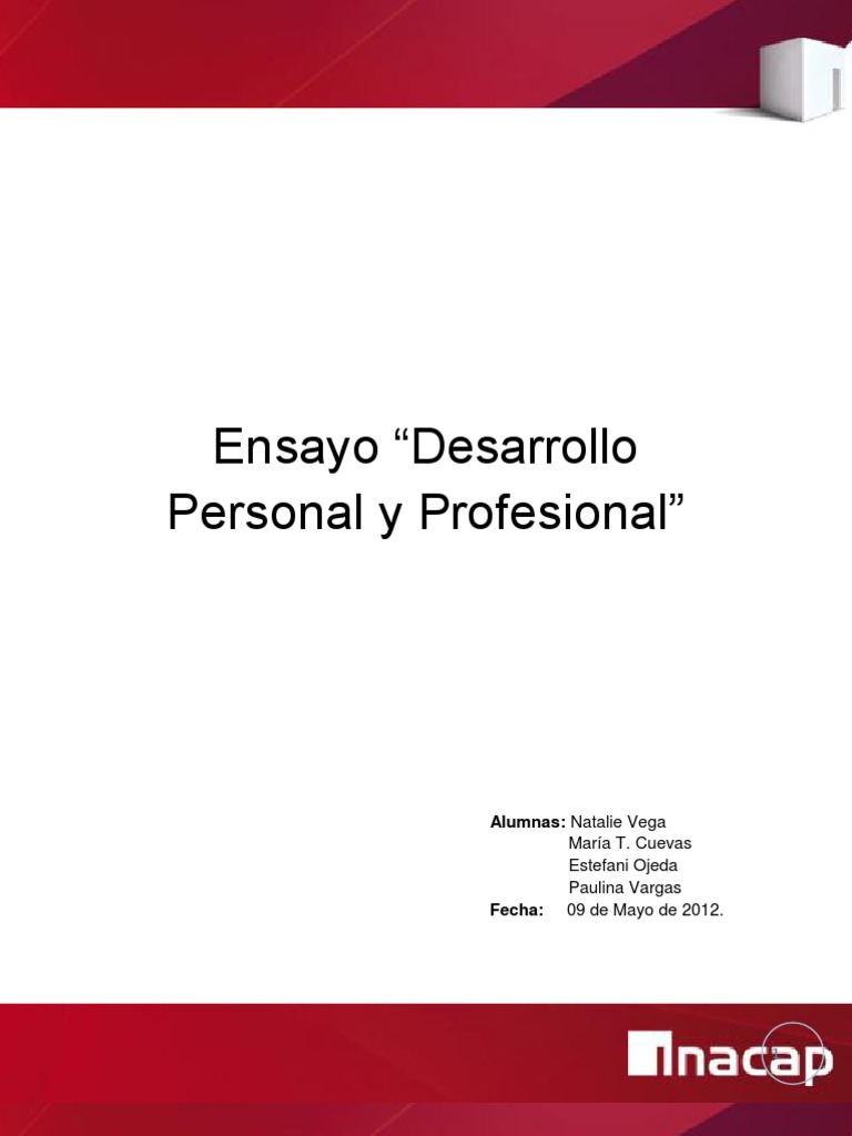 Desarrollo Personal y Profesional | PDF | Desarrollo personal ...