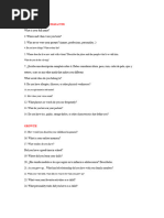 100 Character Questions for Writers | PDF | Behavioural Sciences ...