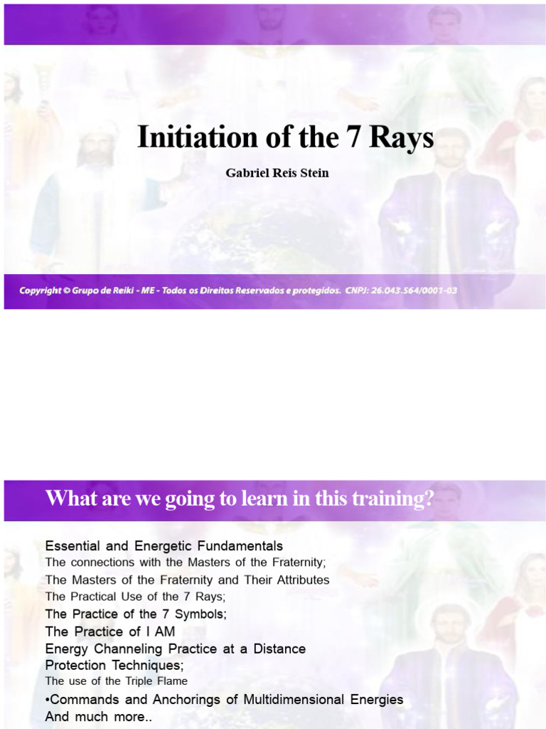Mastering the 7 Rays for Energy Healing | PDF | Chakra | Spirituality
