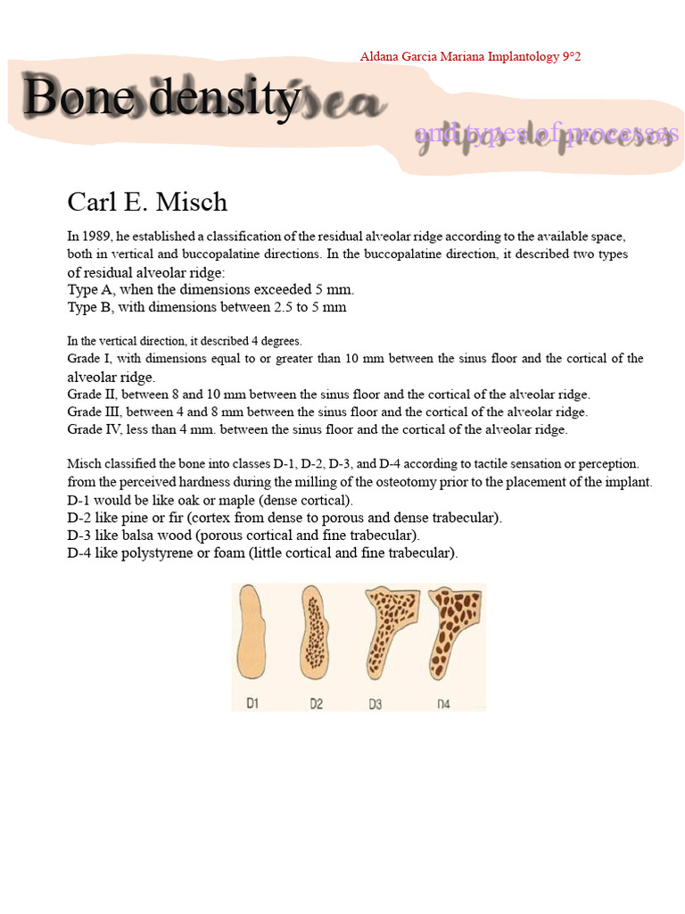 Bone density | PDF | Bone | Dental Implant