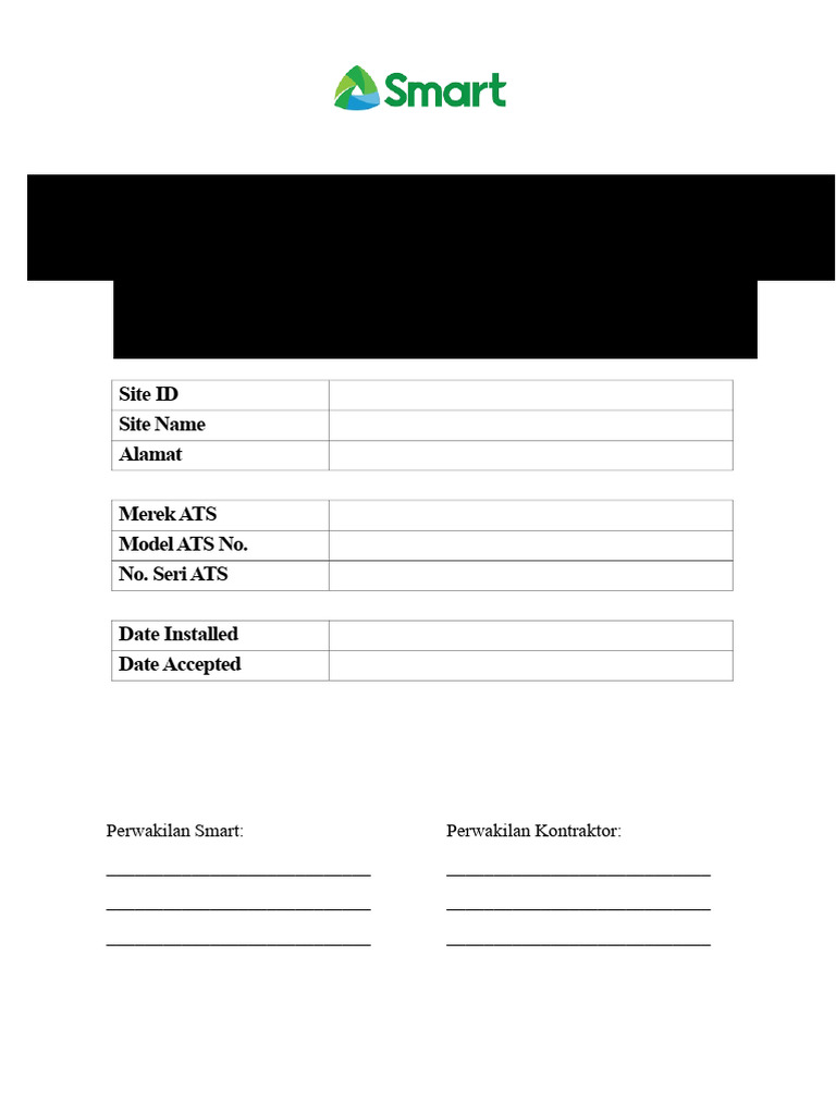 Panduan Instalasi Saklar ATS | PDF