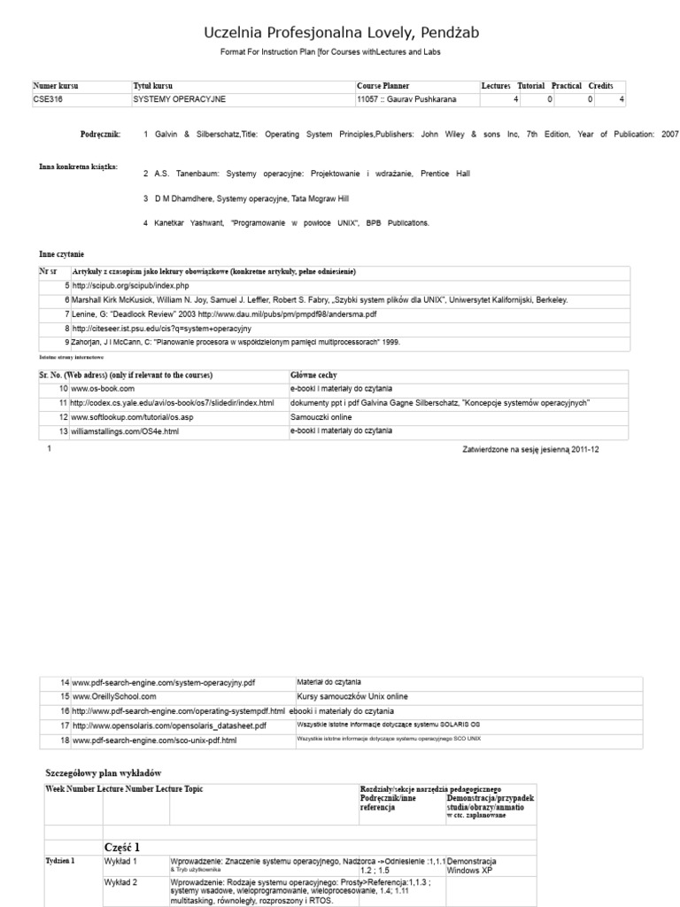 Cse 316 PDF | PDF